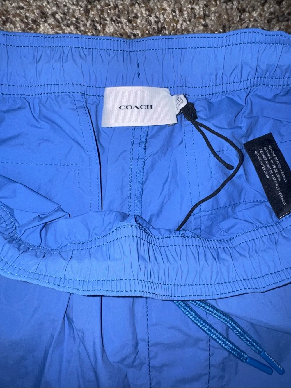 Coach Bright Blue Shorts - Picture 5 of 6